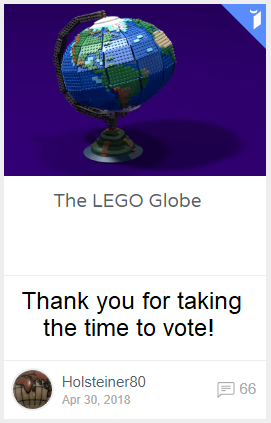 The Lego Globe